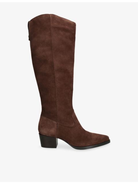 dolce vita Virona H2O Suede Heeled Boots