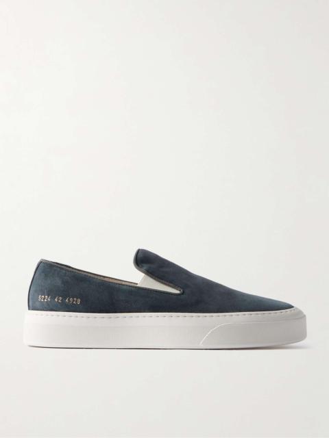 Common Projects Suede Slip-On Sneakers