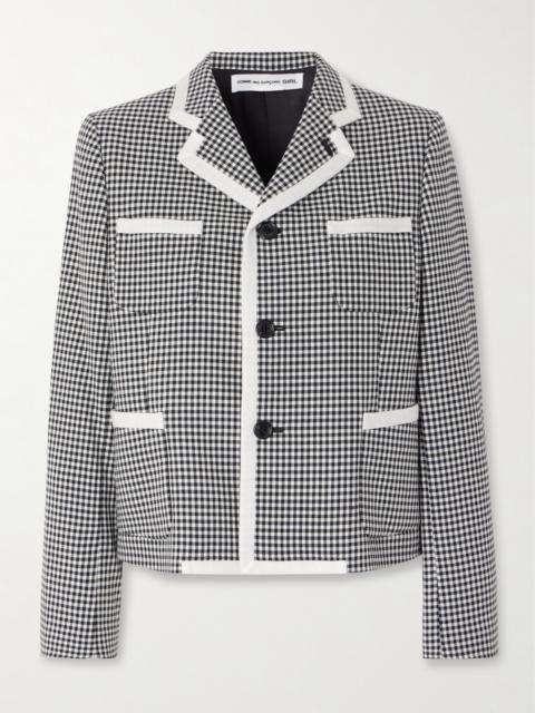 Comme des Garçons GIRL Checked Wool Jacket