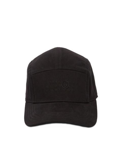 MM6 Maison Margiela logo-motif cotton baseball cap