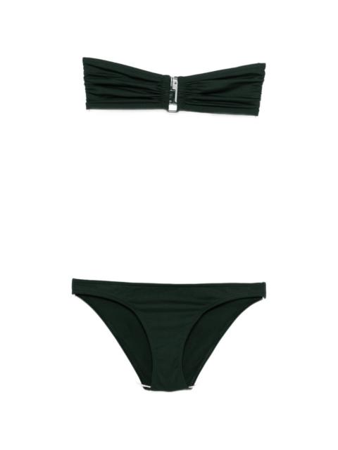 buckle-detail bikini