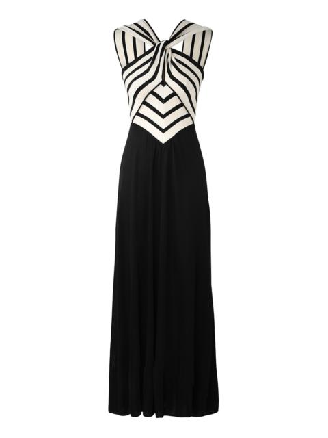 Zimmermann NATURA HALTER NECK MIDI DRESS