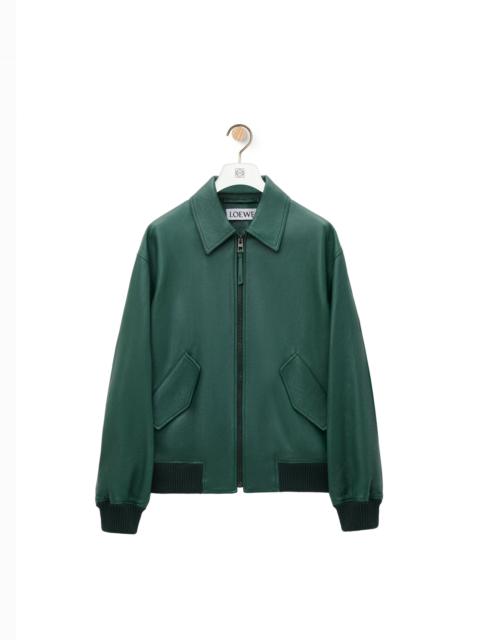 Loewe Aviator jacket in deerskin