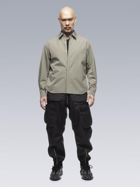 ACRONYM LA10-DS schoeller® Dryskin™  Press Button Shirt Jacket Alpha Green