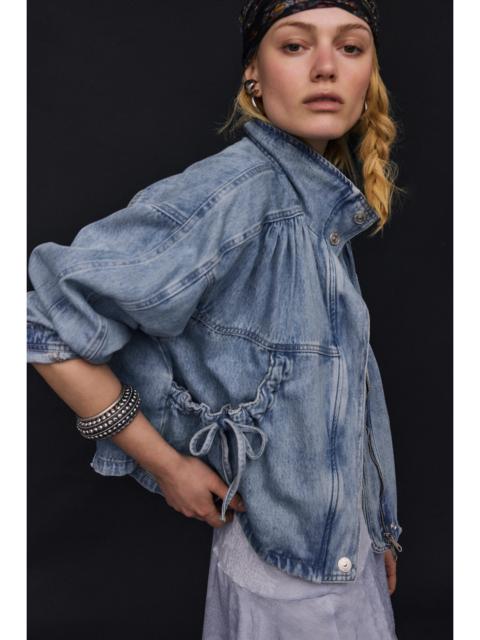 FREE PEOPLE We The Free Rip Tide Denim Jacket