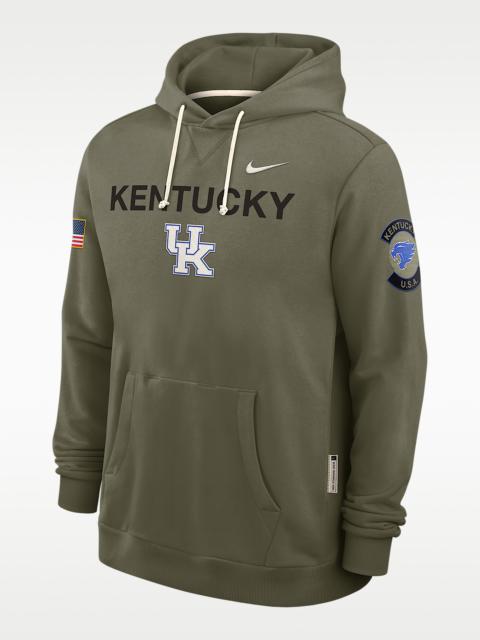 Nike Kentucky 2025 Military Appreciation Men's Nike Dri-FIT College Pullover Hoodie