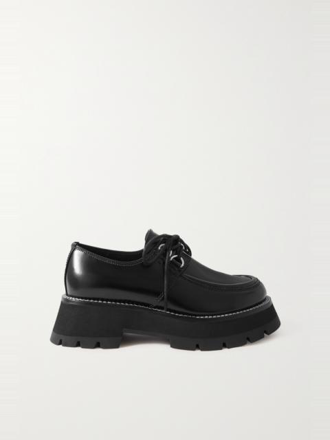 3.1 Phillip Lim Kate leather platform brogues