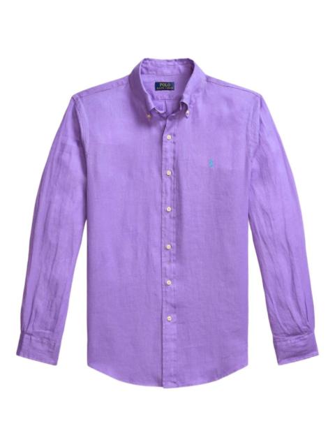 Polo Ralph Lauren linen button-down shirt