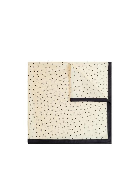 BY MALENE BIRGER Poula polka-dot border scarf