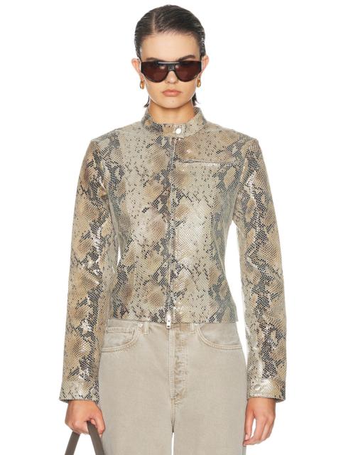 GRLFRND x Sophia Kelly Amari Leather Moto