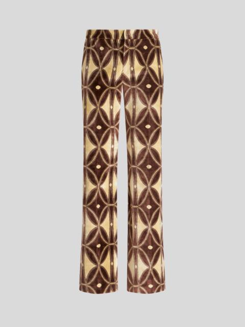 Etro JACQUARD TROUSERS