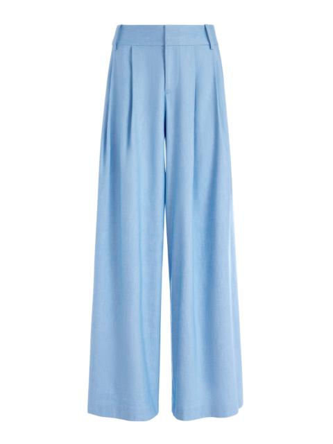 Alice + Olivia SCARLET WIDE LEG FLARE PANT