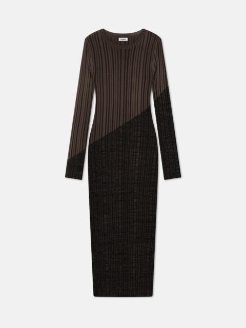 Nanushka Ribbed Merino Wool Dress