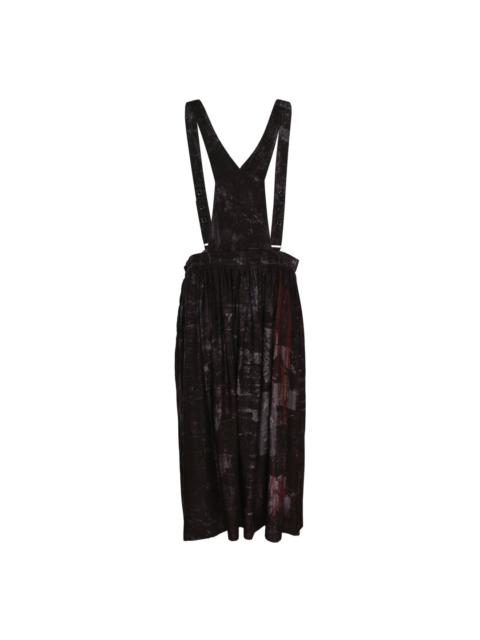 Y's Shoulder Strap Gather Skirt