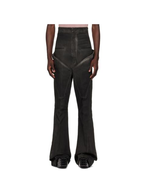 Rick Owens Gray Lido Dirt Bolan Jeans