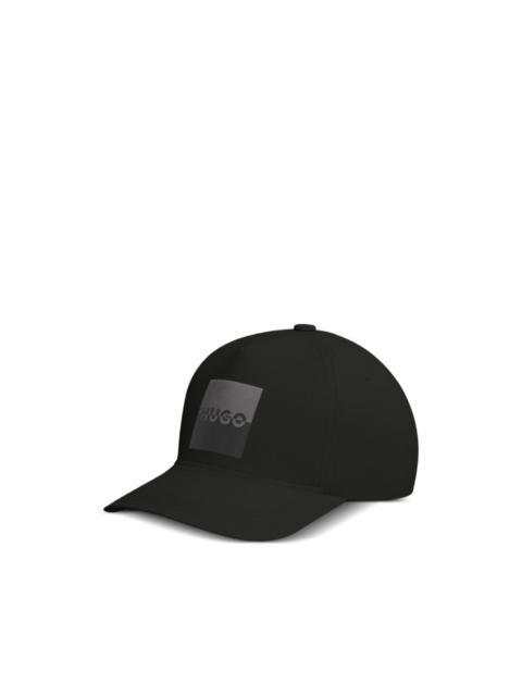 HUGO logo-print cotton cap