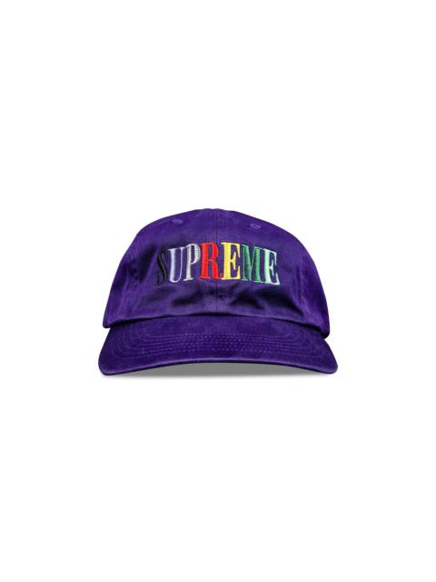 Supreme Multi Color Logo 6-Panel 'Purple'