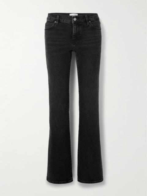 FRAME The Rodeo Mid-rise Flared Jeans