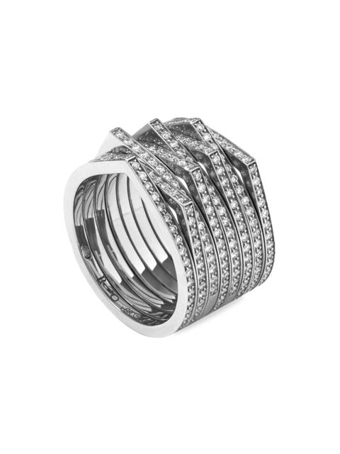 REPOSSI Women's Antifer 18K-White-Gold & 0.47 TCW Diamond Ring - White Gold