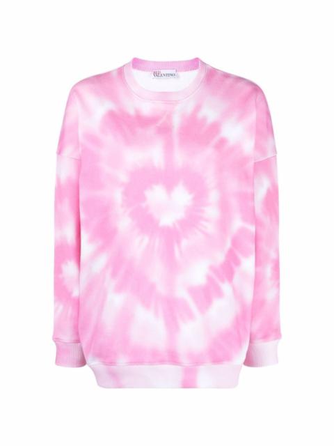 REDValentino heart-motif cotton sweatshirt
