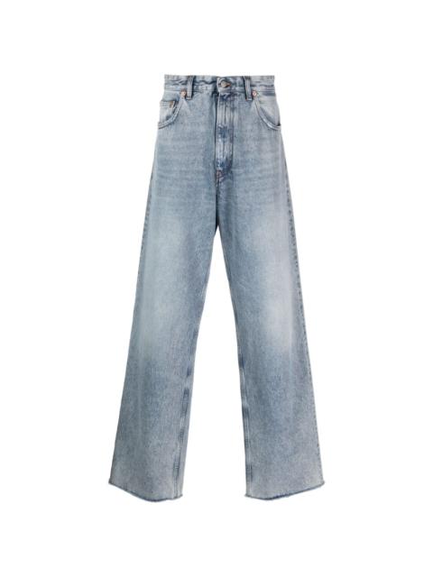 MM6 Maison Margiela mid-rise wide-leg jeans