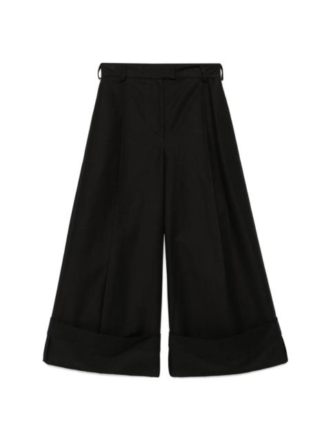 cropped trousers