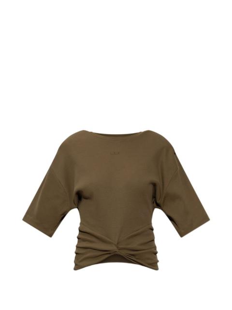 GESTUZ Gzbetty twist-detail T-shirt