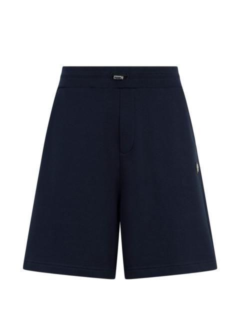 PHILIPP PLEIN logo-patch track shorts