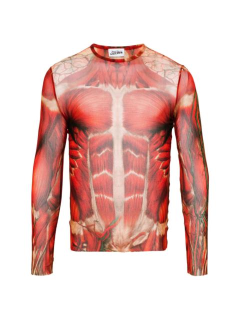 Jean Paul Gaultier Écorché top