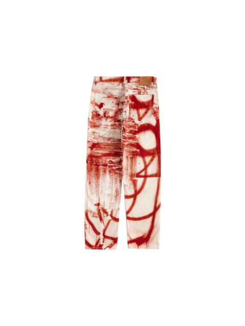 Supreme Supreme Christopher Wool Regular Jean Red