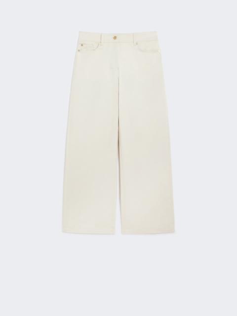 'S Max Mara VALERIA Cotton gabardine trousers