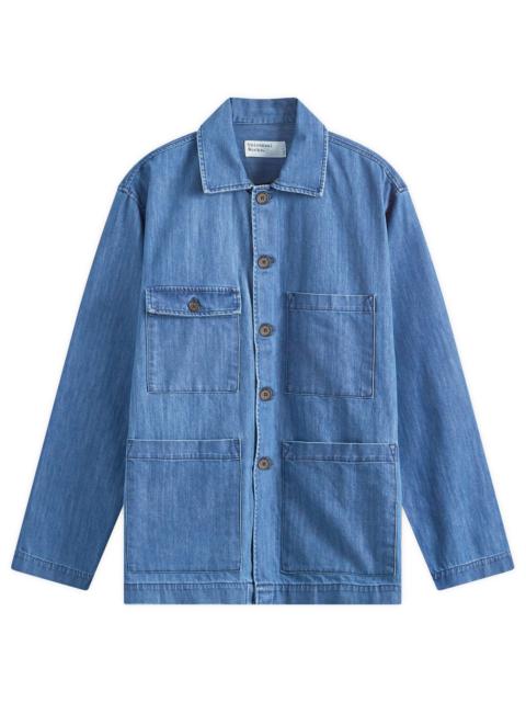 Universal Works Dockside Denim Overshirt