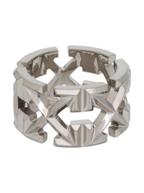 Off-White OFF-WHITE Multi Arrow Ring Silver