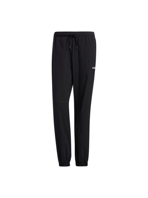 adidas neo M CE C+ WV TP Athletics Running Sports Woven Long Pants Black GP4884