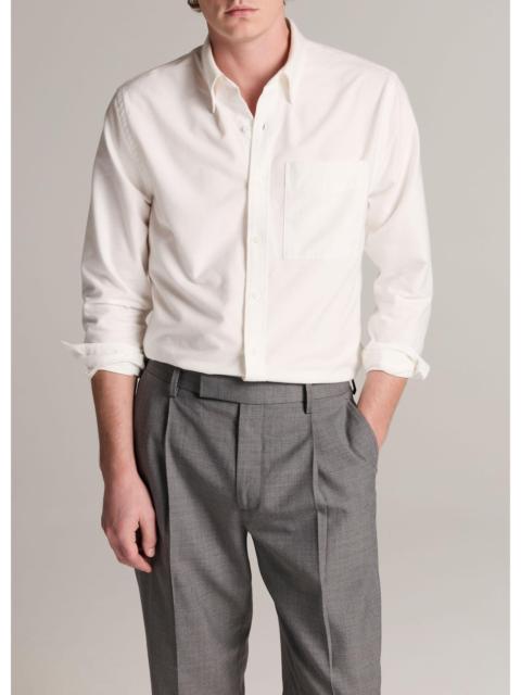 Vince Cotton Oxford Button-Down Shirt