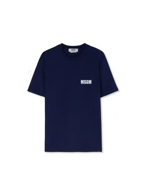 MSGM T-Shirt with "Never look back" graphic
