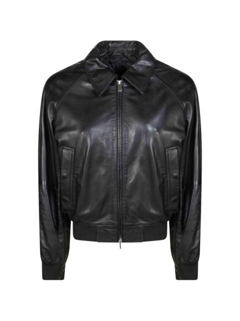 PINKO collared bomber jacket