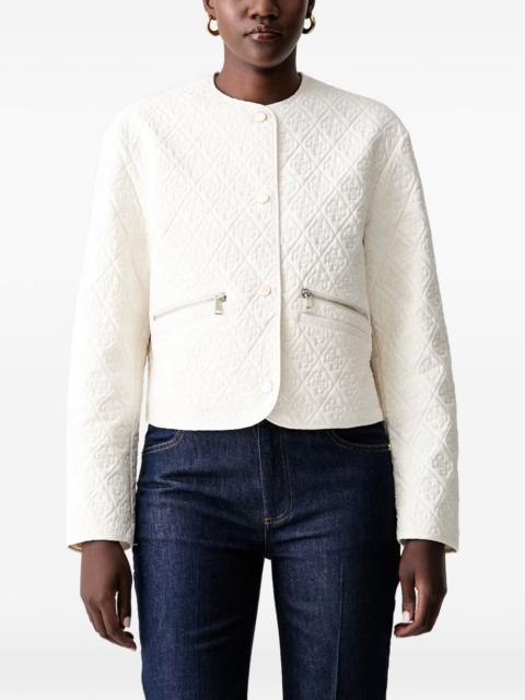 GUESS USA logo quilted jacket