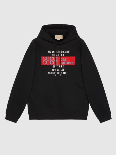 GUCCI Sweatshirt with 'You Got Good Taste' print