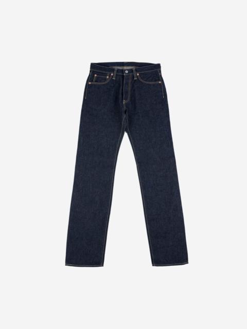IH-634SBR-14 14oz Broken Twill Selvedge Denim Straight Cut Jeans - Indigo