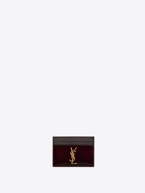 cassandre card case in patent leather