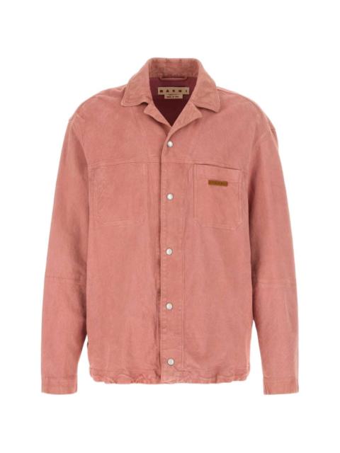 Marni suede shirt