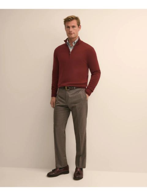 Brooks Brothers Classic Fit Stretch Wool 1818 Dress Pants