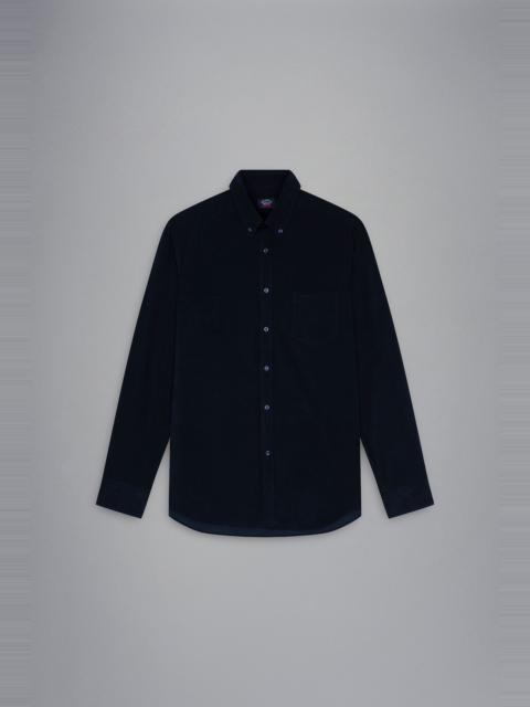 Paul & Shark STRETCH VELVET SHIRT