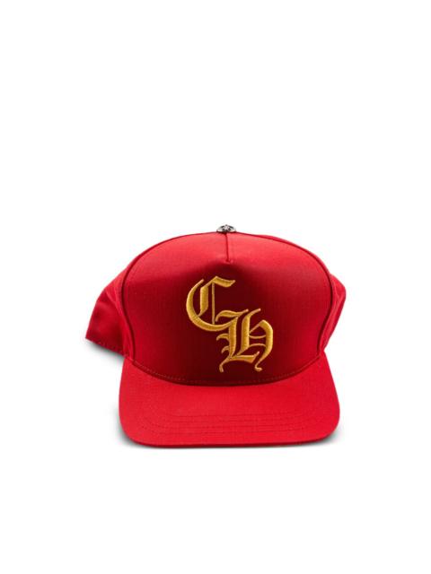 Chrome Hearts logo-embroidered baseball cap