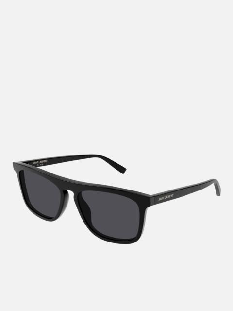 Saint Laurent Paris Acetate Wayfarer-Frame Sunglasses