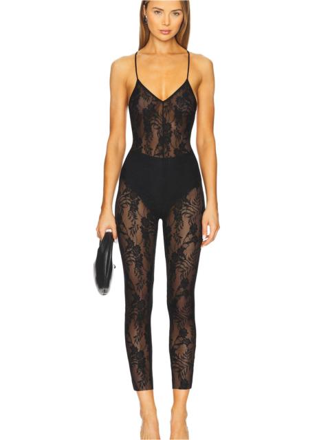 NORMA KAMALI Low Back Fara Slip Catsuit