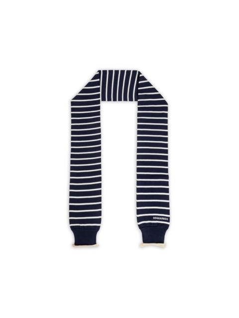 DSQUARED2 striped scarf