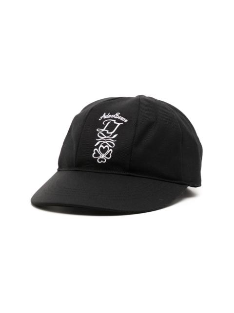 Mul embroidered-logo cap