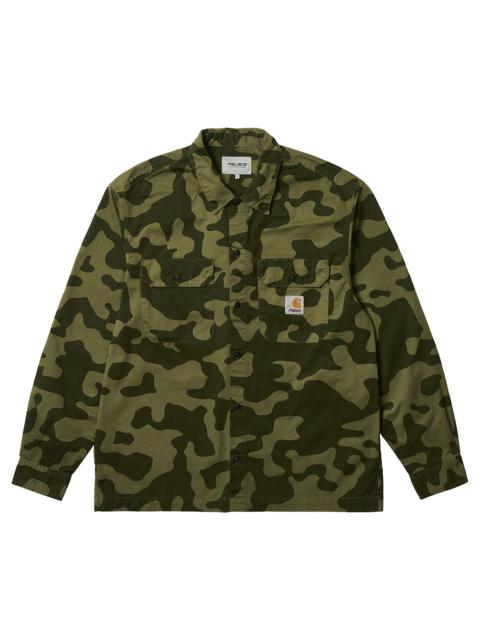 Carhartt Carhartt WIP x Palace Long-Sleeve Master Shirt 'Dollar Green Camo'